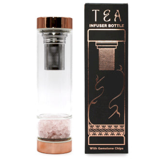 Crystal glass tea infusers