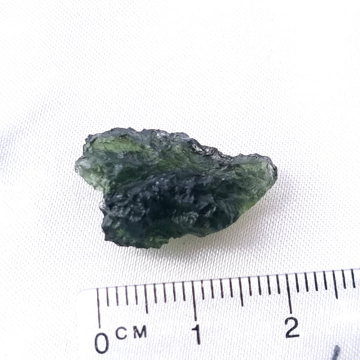 Feathered Moldavite AAA Grade 2.2g, Nesmen Forest (1pc)