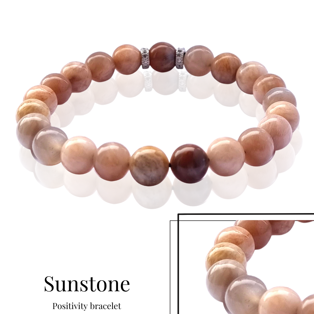 Sunstone bracelet