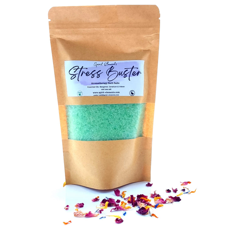 packaged green bath salts