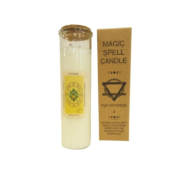 magic spell happiness candle