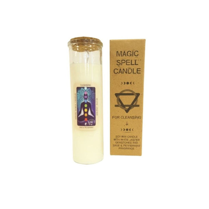 spiritual chakra candle